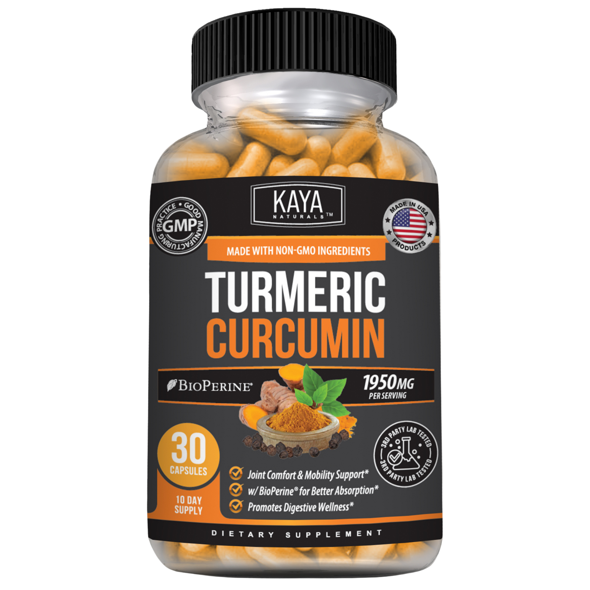 Turmeric with BioPerine® - Joint & Inflammation Support