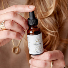 OWL Venice Liver Boost supplement bottle with label showing natural ingredients and branding, designed to support liver health.