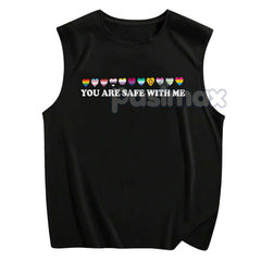 White Pasimax human rights tank top featuring activist graphic design, social justice apparel for men and women.