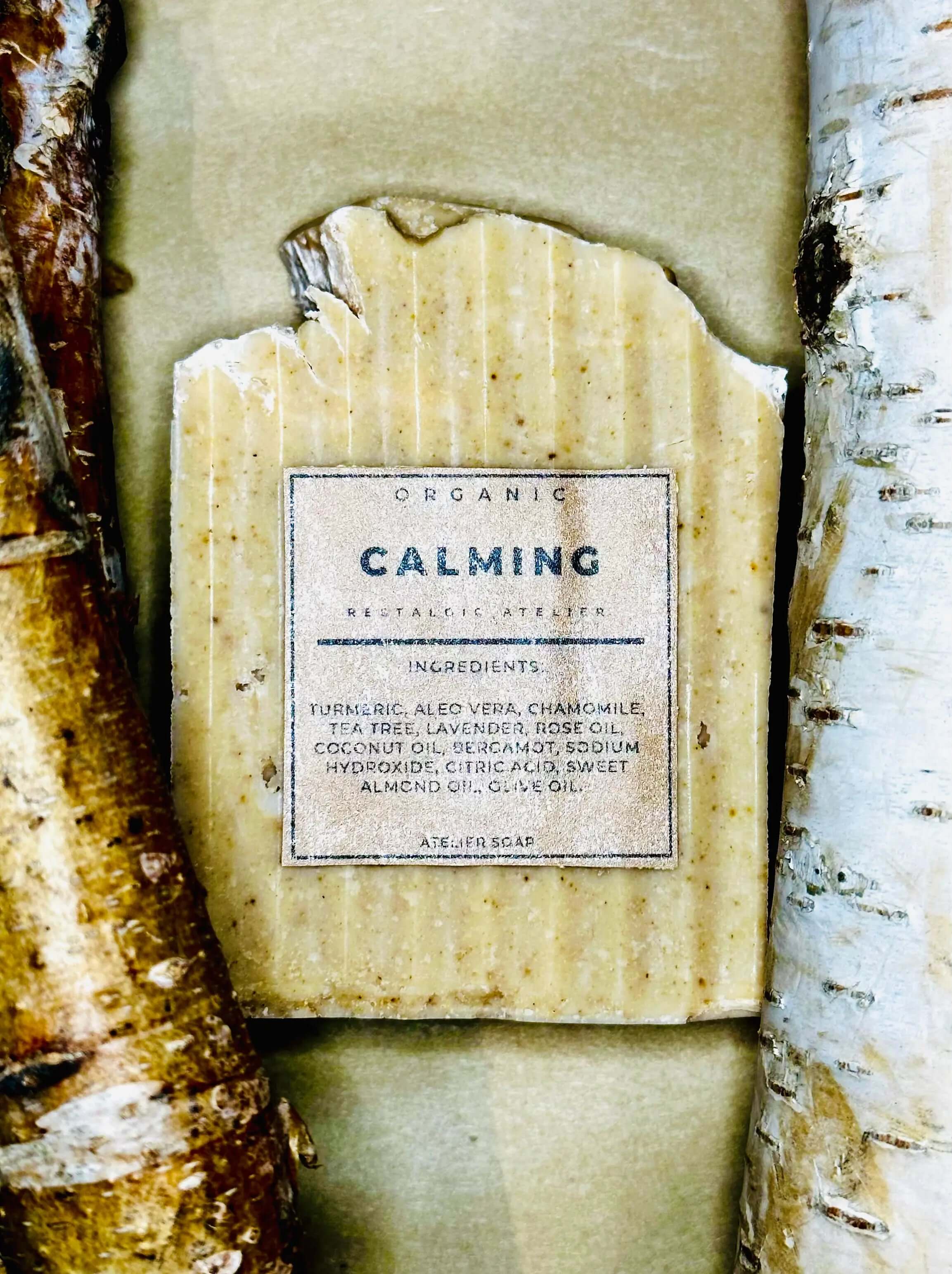 Restalgic Atelier Psoriasis Calming Skin Kit with soothing creams and skincare products for sensitive, inflamed skin.