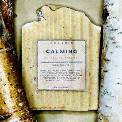Restalgic Atelier Psoriasis Calming Skin Kit with soothing creams and skincare products for sensitive, inflamed skin.