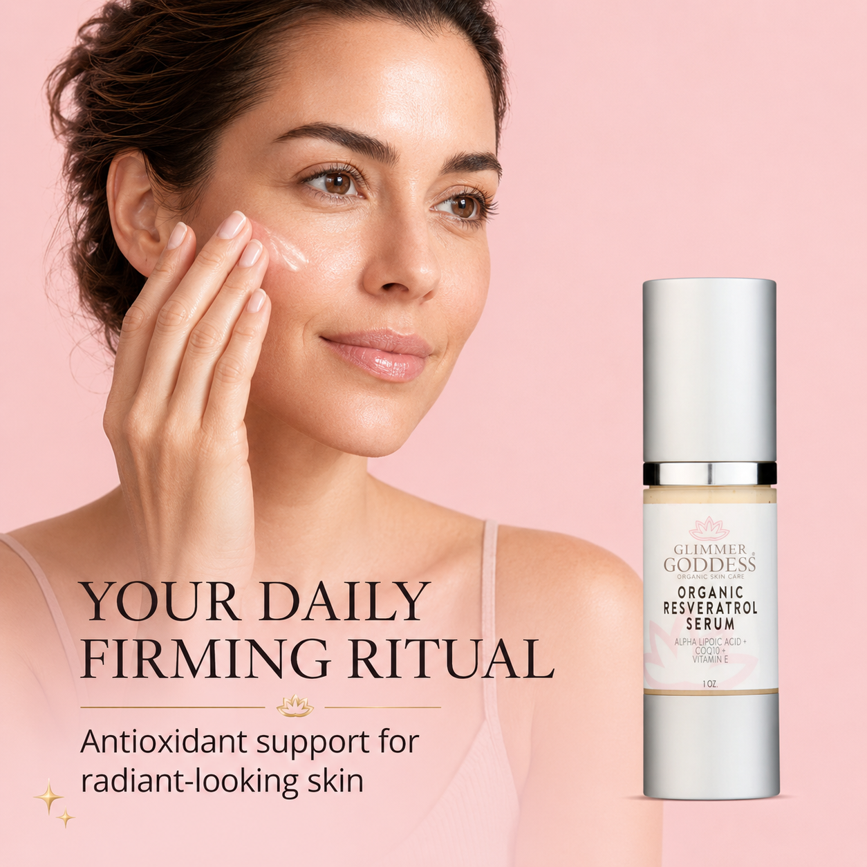 Organic Resveratrol Serum – Instant Firming