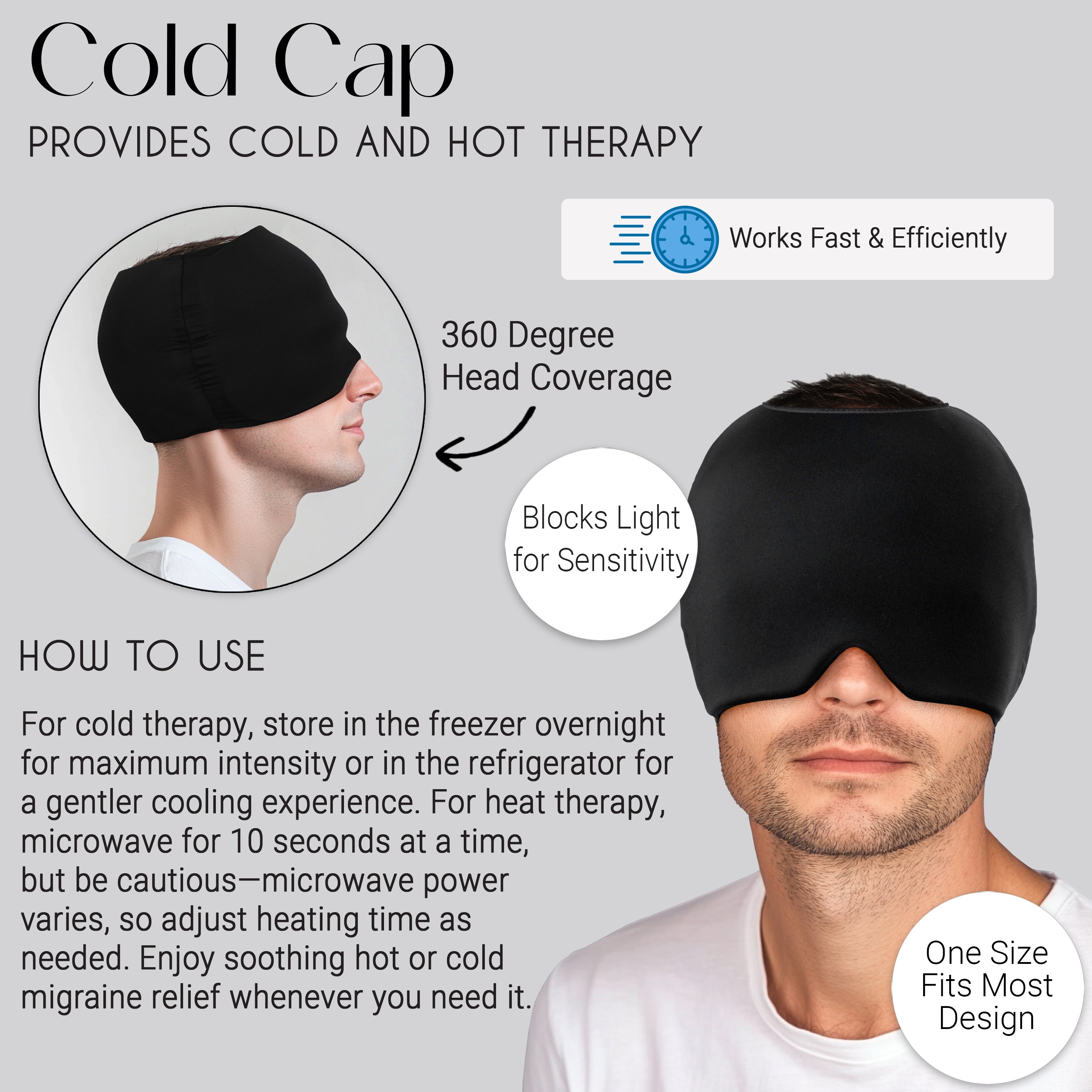 Rise Up and Recover chemo cold therapy kit with cooling packs and comfort accessories for chemotherapy patient relief.