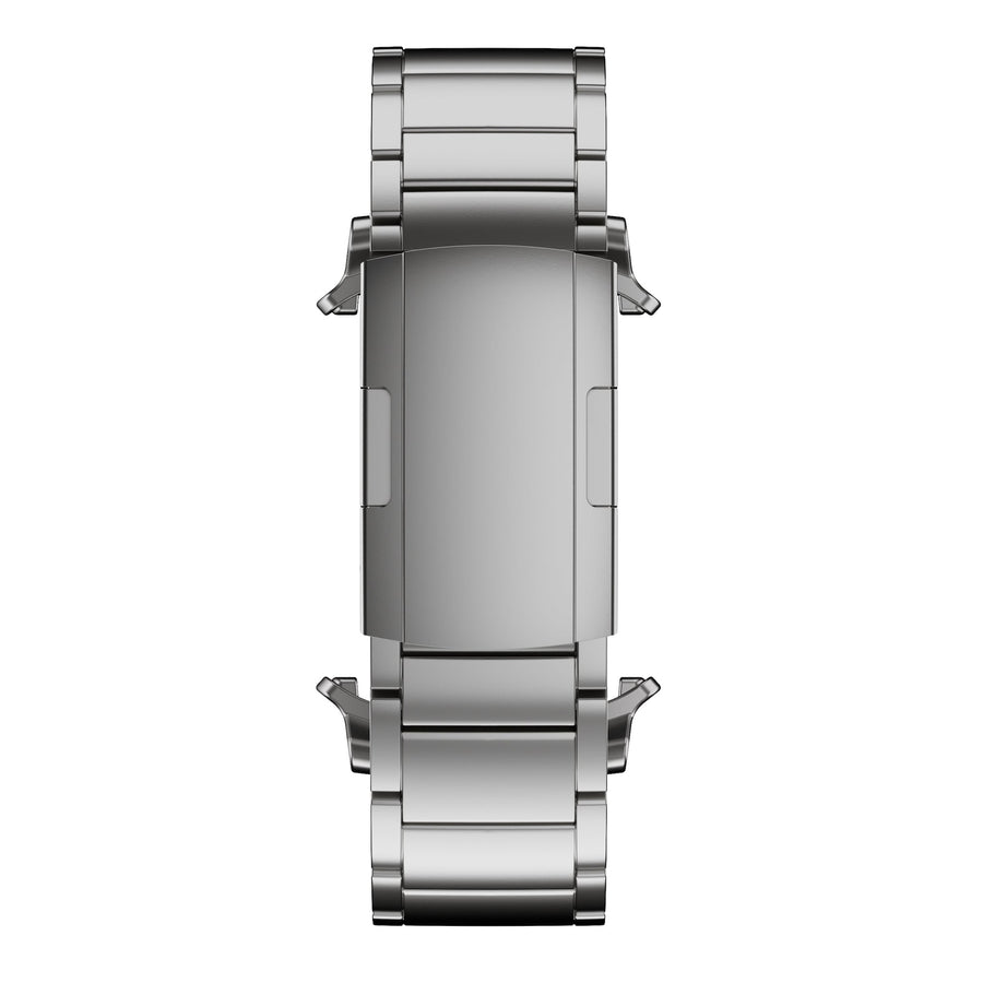 Robust Titanium Band T01 for Samsung Galaxy Watch Ultra, natural titanium finish, sleek and durable watch strap.