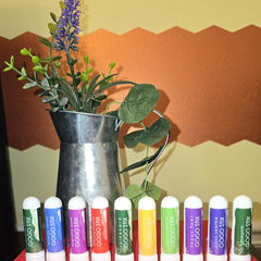 Organic aromatherapy inhalers from GOGO Stix by Save Our Jewels Wellness, designed for allergy relief and natural breathing support.