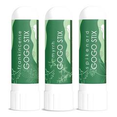 Organic aromatherapy inhalers by Save Our Jewels Wellness, GOGO Stix for allergy relief and natural respiratory support.