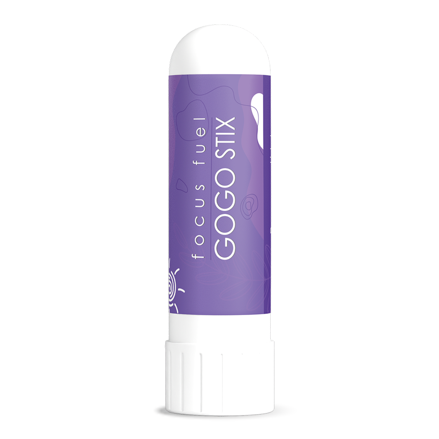 Save Our Jewels Wellness GOGO Stix organic aromatherapy inhalers for allergy relief, featuring natural herbal scents.