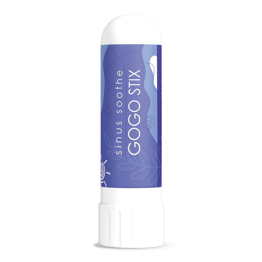 Organic aromatherapy inhalers by Save Our Jewels Wellness, GOGO Stix for allergy relief and natural respiratory support.