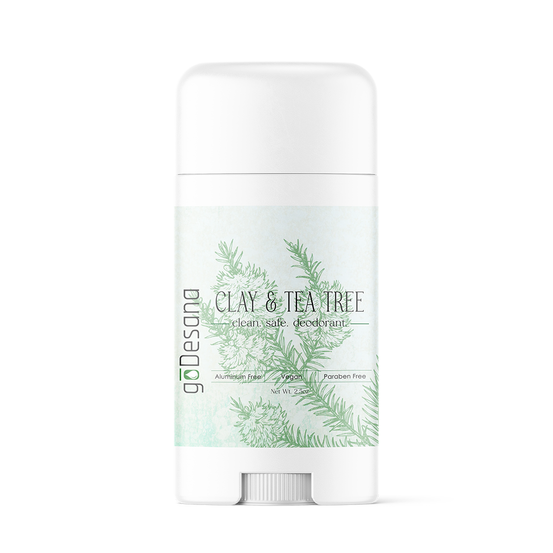 Aluminum-free organic vegan deodorant by Save Our Jewels Wellness, featuring natural ingredients and detoxifying properties.