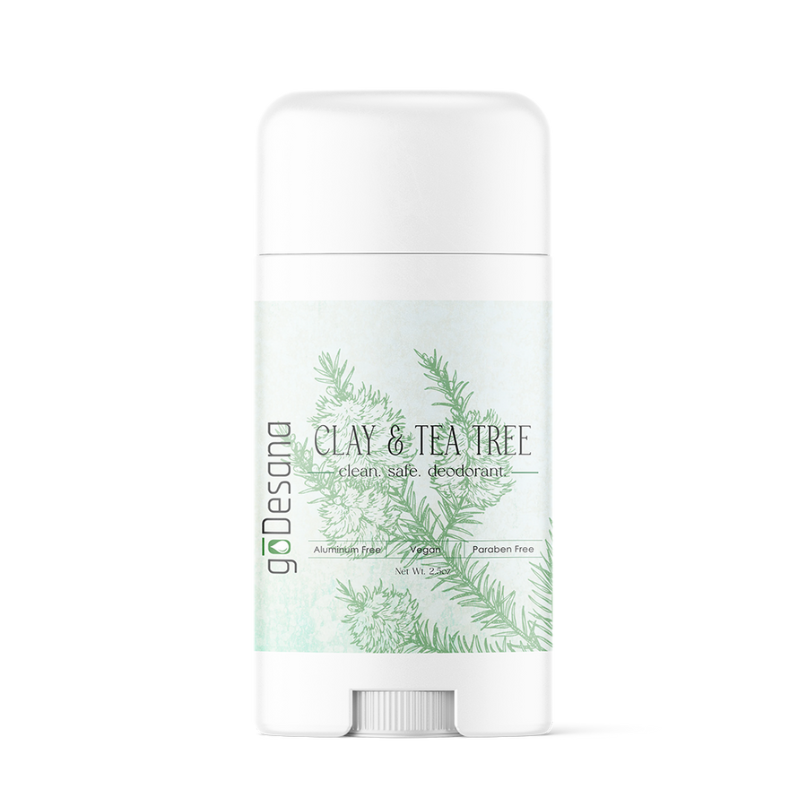 Aluminum-free organic vegan deodorant by Save Our Jewels Wellness, featuring natural ingredients and detoxifying properties.