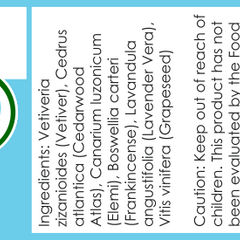 Bottle of Save Our Jewels Wellness Concentrate Kids Focus Blend Essential Oil with a label and dropper for easy use.
