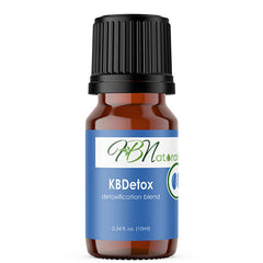 Bottle of Save Our Jewels Wellness kidneys and bladder detoxification essential oil blend with herbal ingredients and natural color scheme.