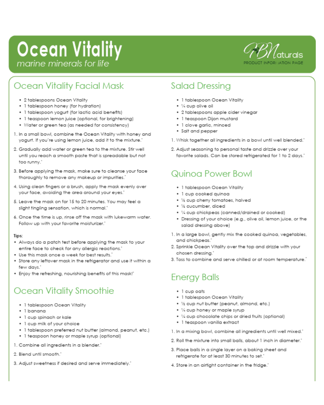 Ocean Vitality Thyroid and Mineral Support supplement by Save Our Jewels Wellness, 100 servings, featuring ocean-derived minerals and nutrients.