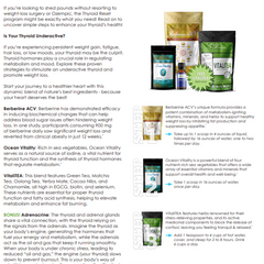 Thyroid Reset Kit by Save Our Jewels Wellness with supplements and instructions for thyroid health support.