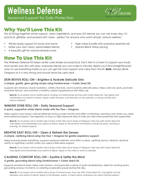 Save Our Jewels Wellness Defense Kit with natural supplements and herbal products for immune support and overall wellness.
