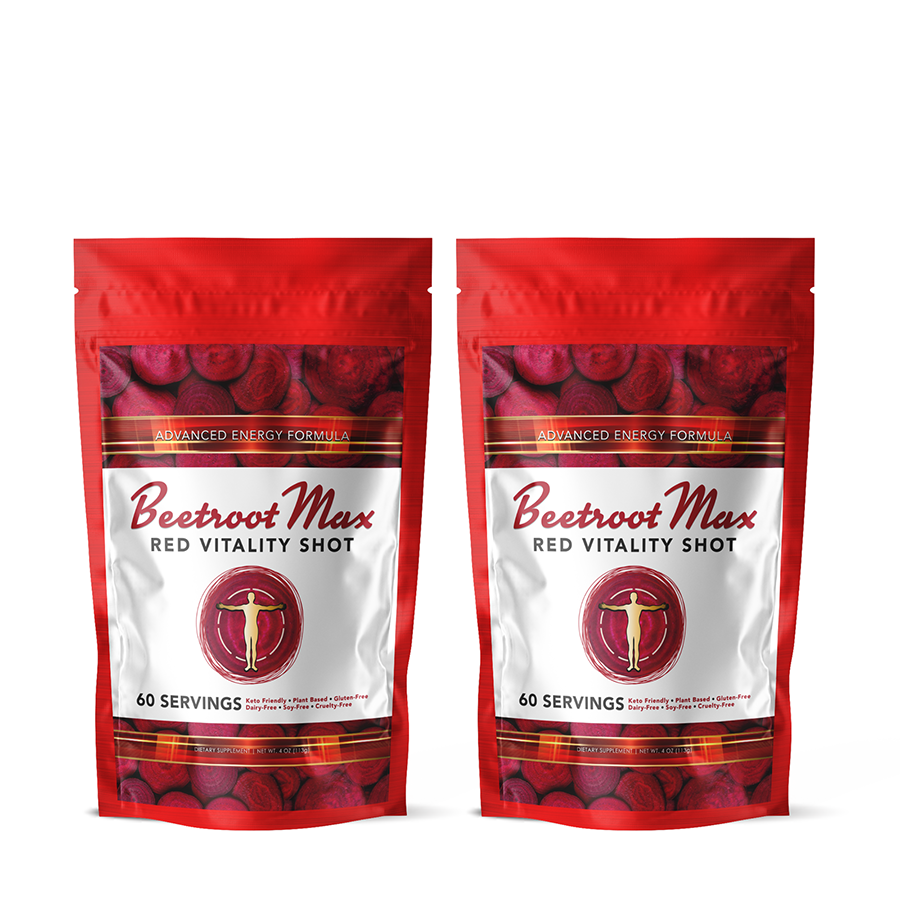 Save Our Jewels Wellness Beetroot Max dietary supplement in a jar, containing nitric oxide beet root powder for health support.
