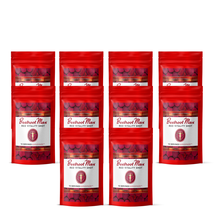 Beetroot Max nitric oxide supplement by Save Our Jewels Wellness in a 60-serving dietary supplement container with beet root powder.