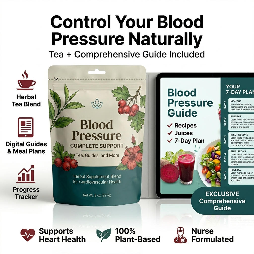 Seamoss Depot Blood Pressure Wellness Kit with natural supplements for blood pressure support and healthy lifestyle maintenance.
