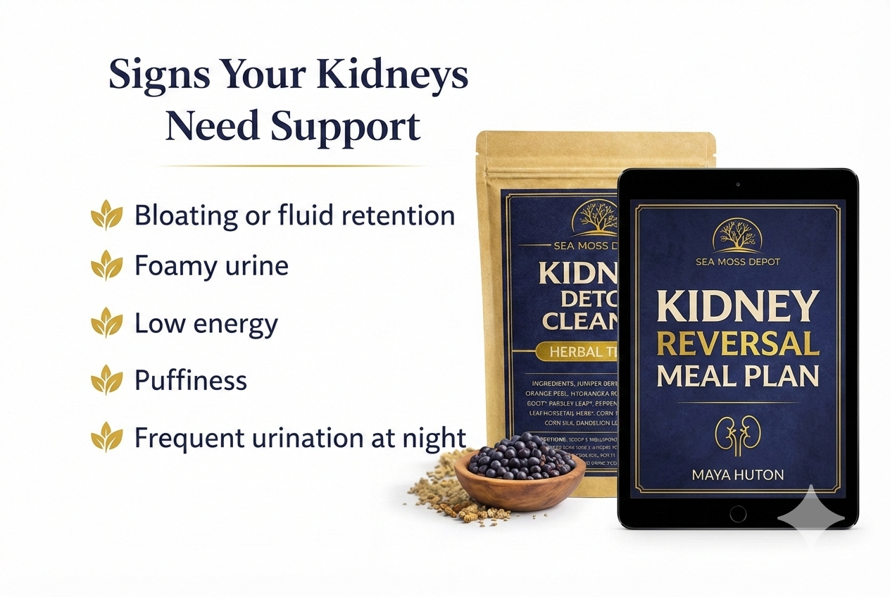Organic botanical herbal kidney detox liquid supplement with chanca piedra, cranberry, burdock root, and plant extracts.
