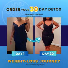 Limited Detox Bundle with Candy Cleanse and Lymphatic Cleanse vitamins and supplements from Seamoss Depot for full body reset.