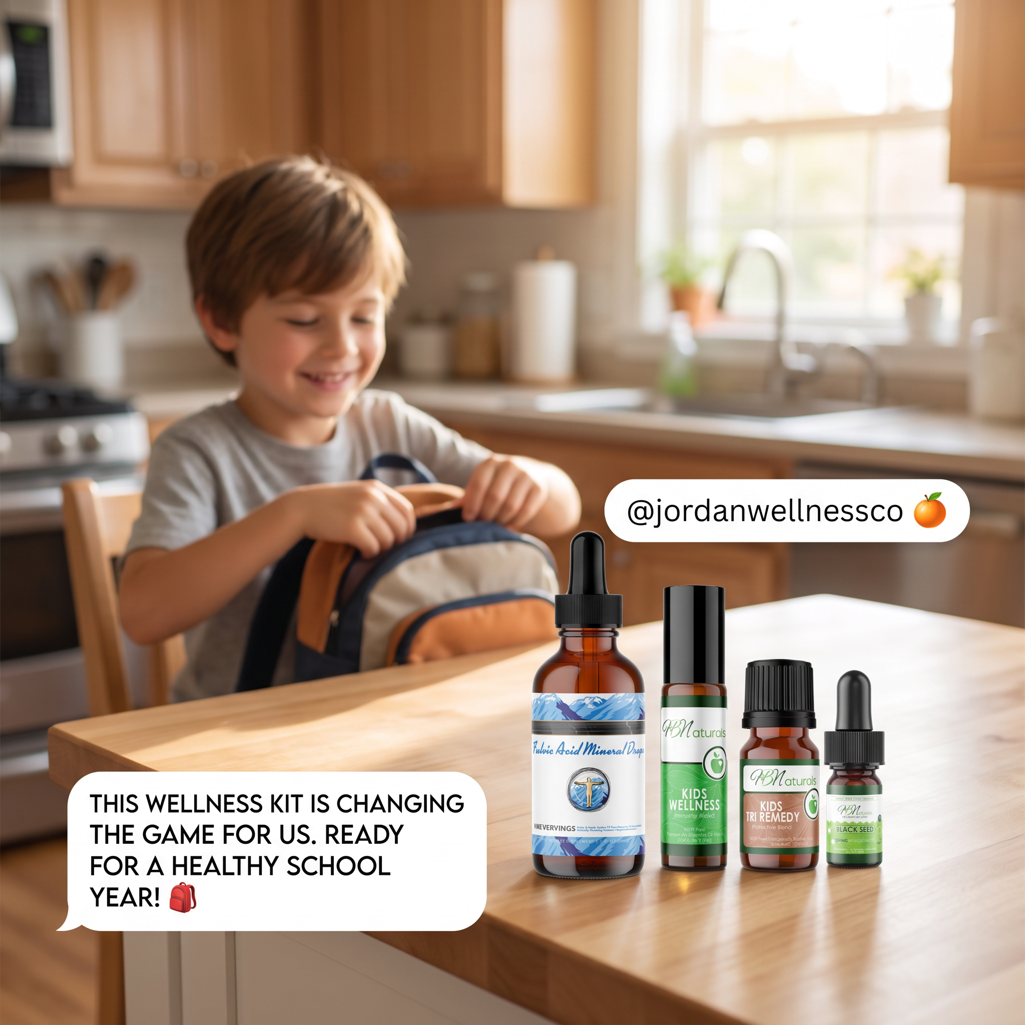 Save Our Jewels Wellness Back to School Kit with skincare, stress relief tools, and health essentials for students.