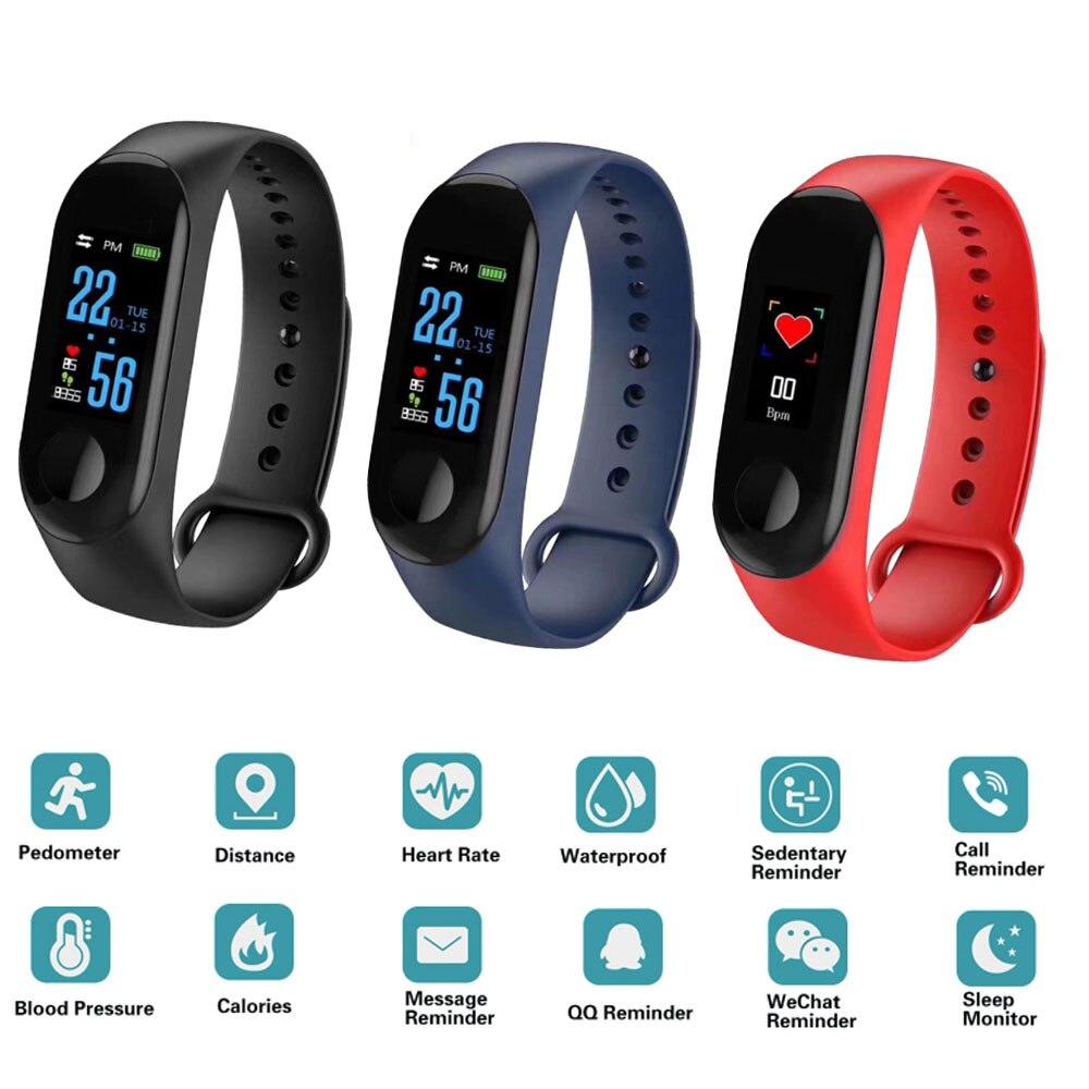 Stevvex Smart Kids smartwatch for boys and girls, fitness tracker with sport modes, sleep monitoring, waterproof design, and heart rate monitor.