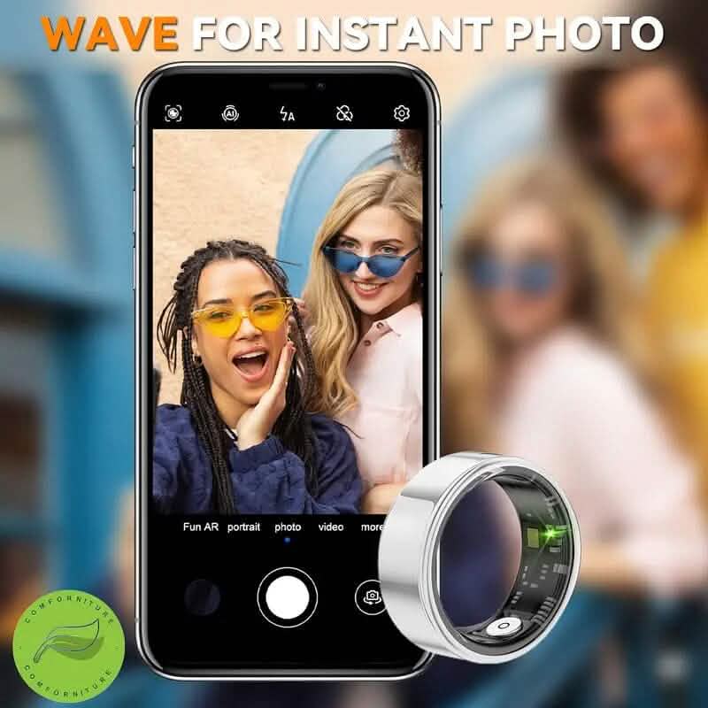 Smart Ring Fitness Assistant from DailySale, a sleek wearable device for tracking activity and health metrics.