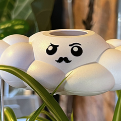 Carl the Cloud house plant accessory by The Cloud Makers, soft cloud-shaped decorative piece for plant decor.