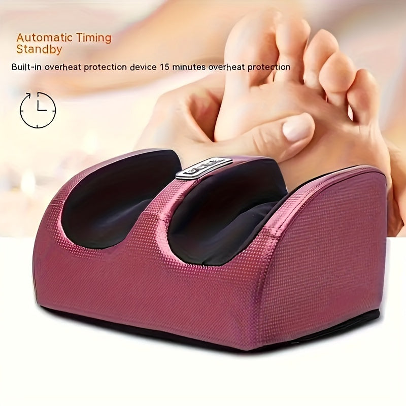 Black Nuvrek foot massager by Trendy Attic Store for better circulation, relaxation, and heat therapy in health and beauty.