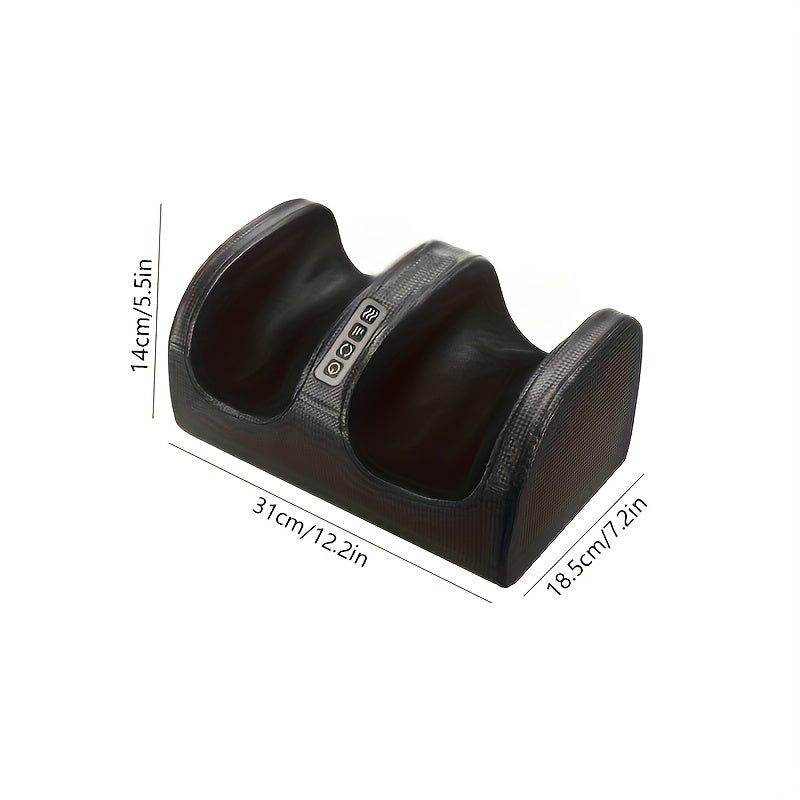 Black Nuvrek foot massager by Trendy Attic Store01 for circulation, relaxation, and heat therapy in health and beauty.