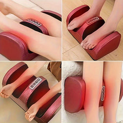 Black Nuvrek foot massager by Trendy Attic Store01 for circulation, relaxation, and heat therapy in health and beauty.