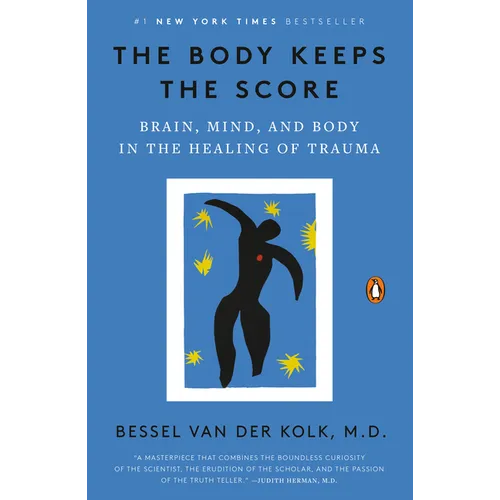 Paperback book titled "The Body Keeps the Score: Brain, Mind, and Body in the Healing of Trauma" by Books by splitShops.