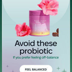 Bottle of V.I.P Digital Presence Feminine Probiotics Gummies for Women with 60 capsules, showing the colorful gummy supplements inside.
