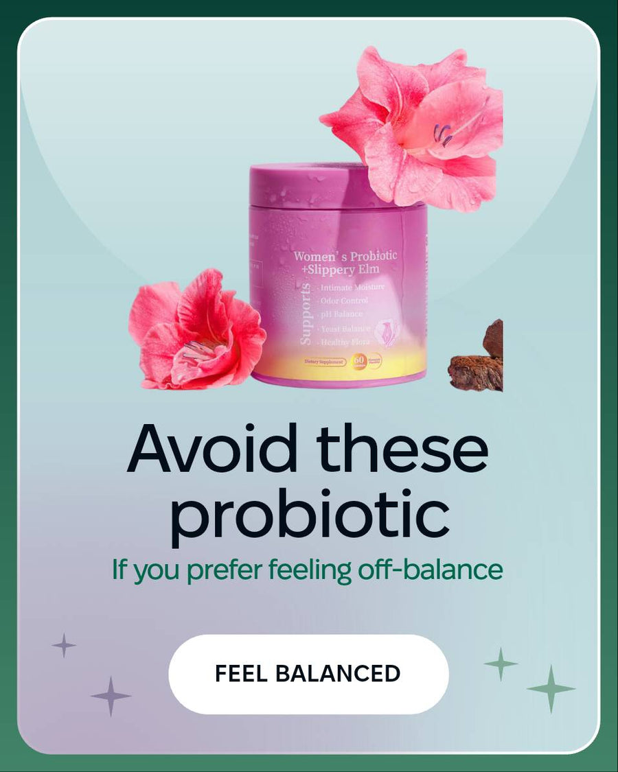 Bottle of V.I.P Digital Presence Feminine Probiotics Gummies for Women with 60 capsules, showing the colorful gummy supplements inside.