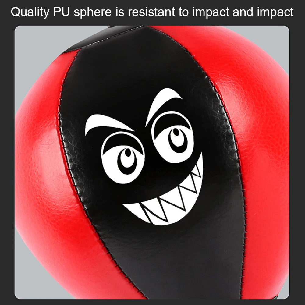 V.I.P Digital Presence stress relief punching speed ball set with suction cup base, spring foam, and easy installation for fitness training.