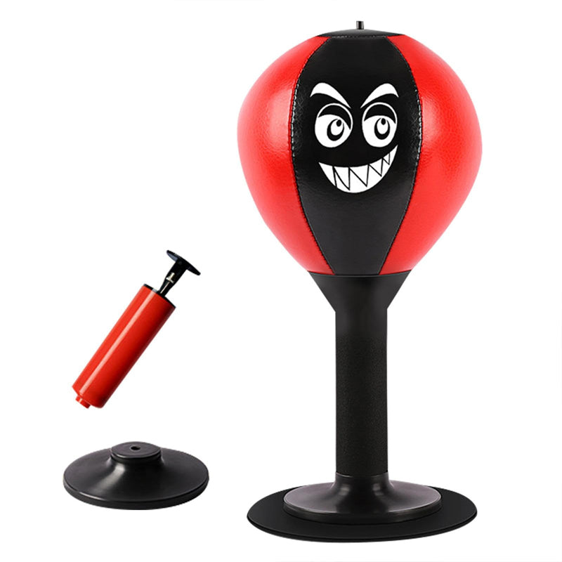 V.I.P Digital Presence stress relief punching speed ball set with suction cup base and spring foam for fitness training and stress relief.