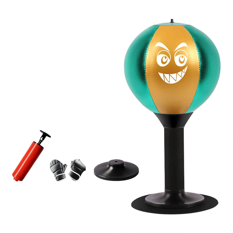 V.I.P Digital Presence stress relief punching speed ball set with suction cup base and foam spring for fitness and boxing training.