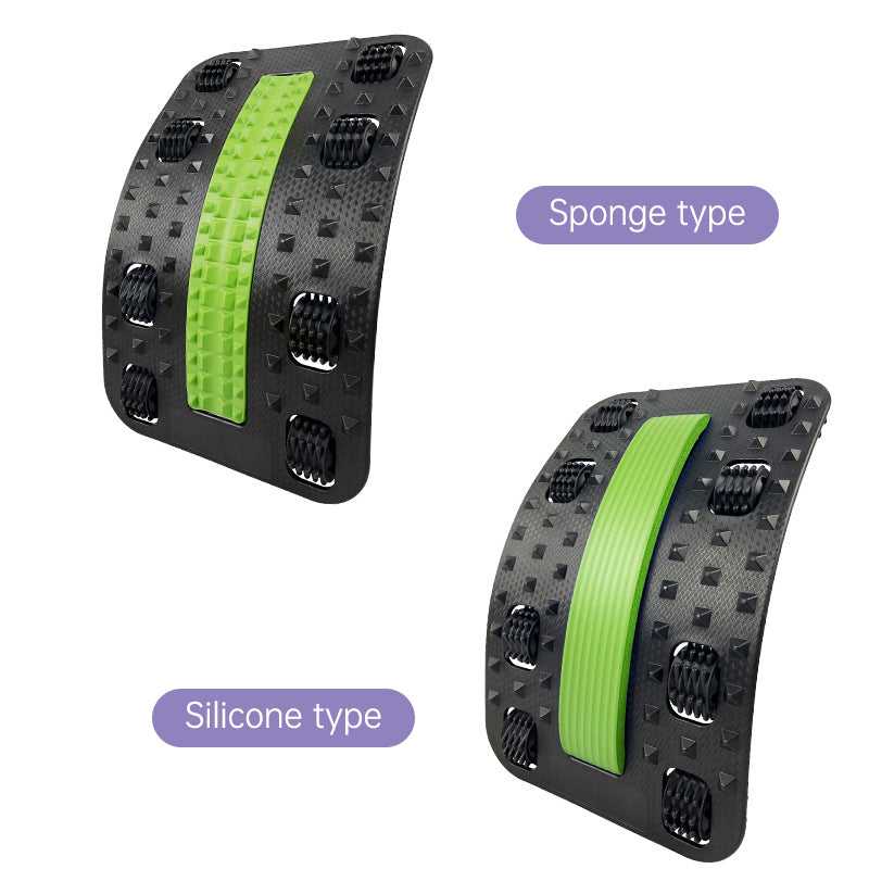 Blue Magic Back Stretcher from V.I.P Digital Presence showing adjustable lumbar support and massage features for fitness and wellness.