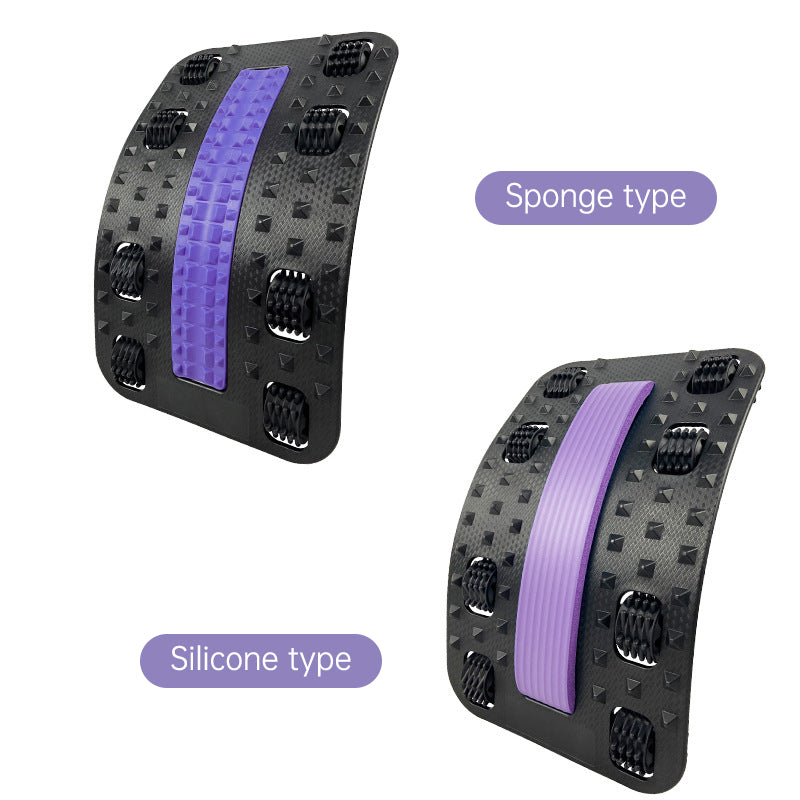 Blue Magic Back Stretcher from V.I.P Digital Presence, adjustable lumbar support and massage tool for fitness and wellness.