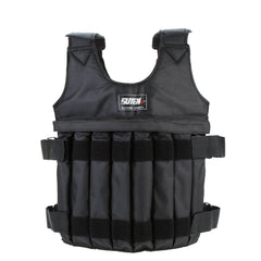 V.I.P Digital Presence SUTEN 20kg/50kg weighted vest for boxing training, adjustable waistcoat with sand-filled weights.