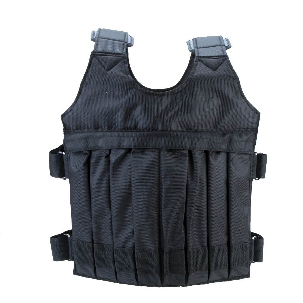 V.I.P Digital Presence SUTEN weighted vest for boxing training with adjustable straps, 20kg/50kg capacity, sand-colored fitness gear