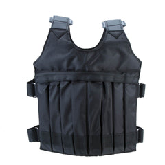V.I.P Digital Presence SUTEN weighted vest for boxing training with adjustable straps, 20kg/50kg capacity, sand-colored fitness gear