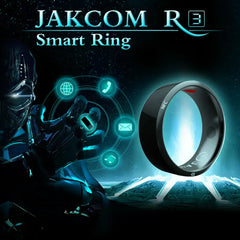V.I.P Digital Presence R3 Smart Ring worn on finger, resembling a wristband, with fitness tracker and sleep monitor features.