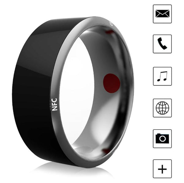 V.I.P Digital Presence R3 Smart Ring shown as a sleek fitness tracker wristband with sleep monitoring features.