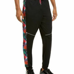 Black men's fitness jogger pants by Vanessa Jane, new with tags, comfortable sweatpants for workout or casual wear.