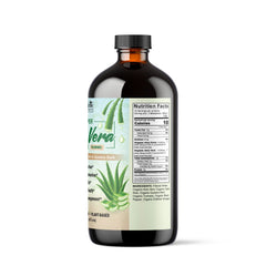 Organic Super Aloe Vera Detox by VeggieVerve in a 16 fl oz bottle, featuring fresh aloe vera for cleansing and detox support.
