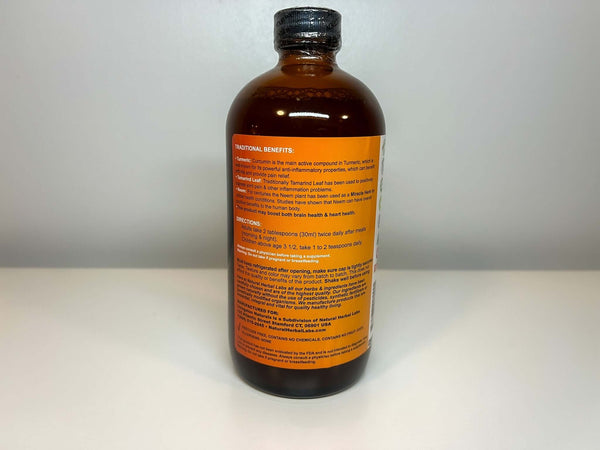 Organic Herbal Wellness Formula liquid supplement by VeggieVerve with botanical herbal blend in a 16 fl oz bottle.