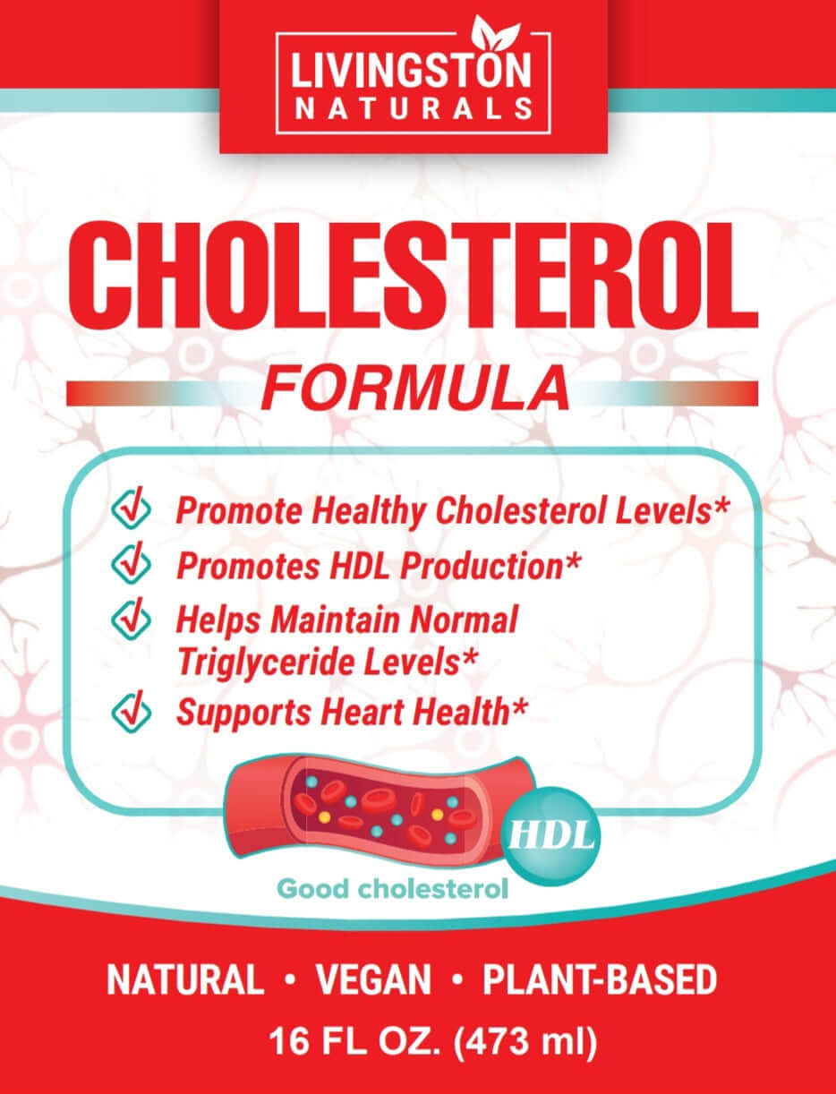 Organic plant-based cholesterol formula herbal supplement by VeggieVerve in a 16 fl oz bottle, featuring natural herbal ingredients.