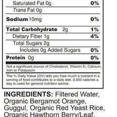 Organic plant-based cholesterol herbal supplement by VeggieVerve in a 16 fl oz bottle with green and white label showing herbs.