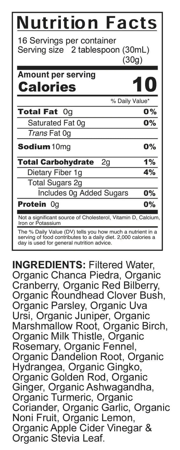 Organic plant-based herbal wellness blend supplement by VeggieVerve, showing a jar of herbal supplement with fresh herbs.